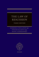 The Law of Rescission 3rd ed