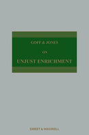 Goff & Jones on Unjust Enrichment 10th ed