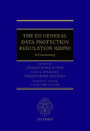 The EU General Data Protection Regulation (GDPR)