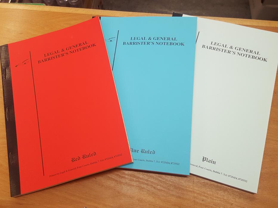 Notebooks & Pads – Legal & General / Legalbooks.ie