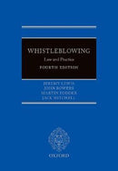 Whistleblowing: Law and Practice 4th ed