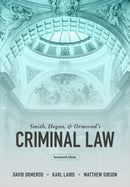 Smith, Hogan, & Ormerod's Criminal Law 17th ed