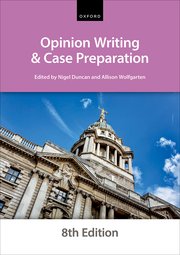 Bar Manuals - Opinion Writing and Case Preparation