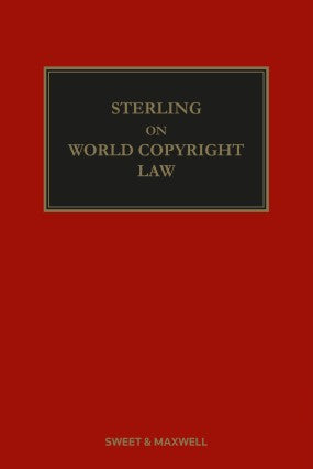 Sterling on World Copyright Law 6th ed