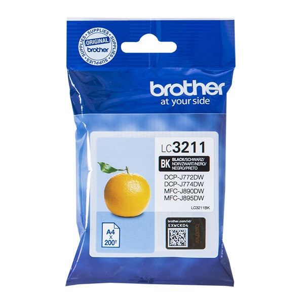 Brother LC-3211BK black ink cartridge