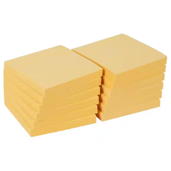 Sticky Notes 76 x 76 mm Yellow - 100 Sheets