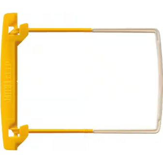 Clip Yellow Plastic 5710200 26.1 (W) x 13.7 (D) x 17.6 (H) cm Pack of 10