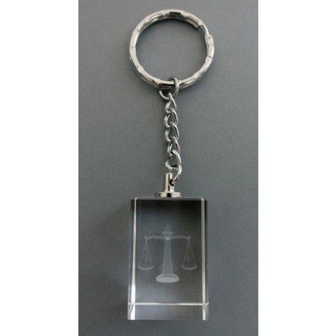 Lady of Justice keyring