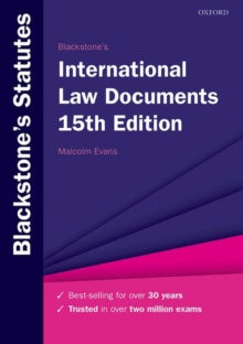 Blackstone's International Law Documents - 15th Edition