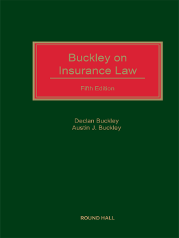 Buckley on Insurance Law 5th ed
