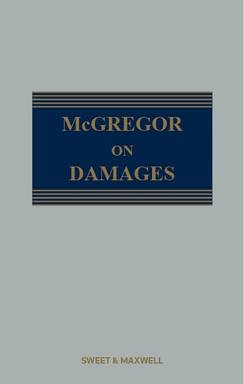 McGregor on Damages 21st ed with 1st Supplement