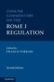 Concise Commentary on the Rome I Regulation