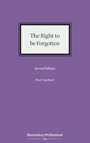 The Right to be Forgotten