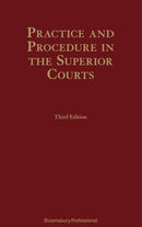 Practice and Procedure in the Superior Courts - 3rd edition