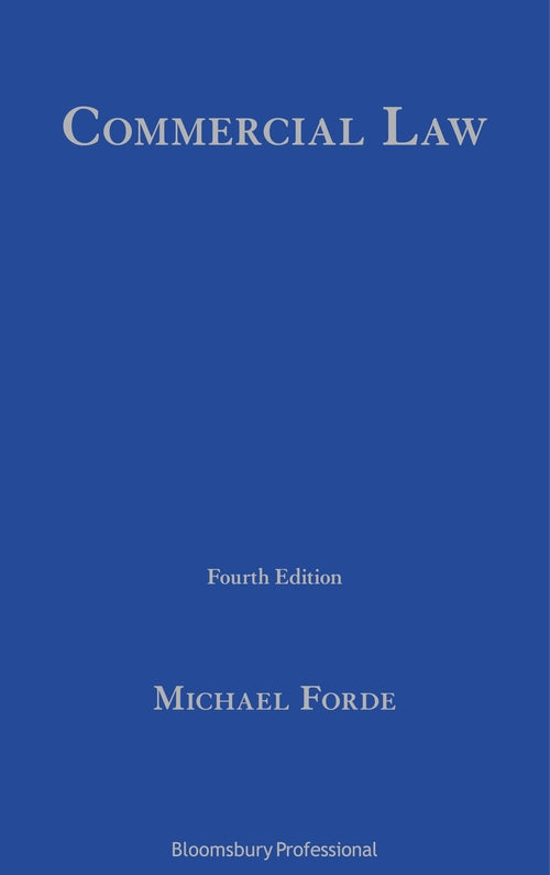 Commercial Law by Forde