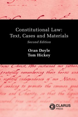 Constitutional Law Text, Cases and Materials