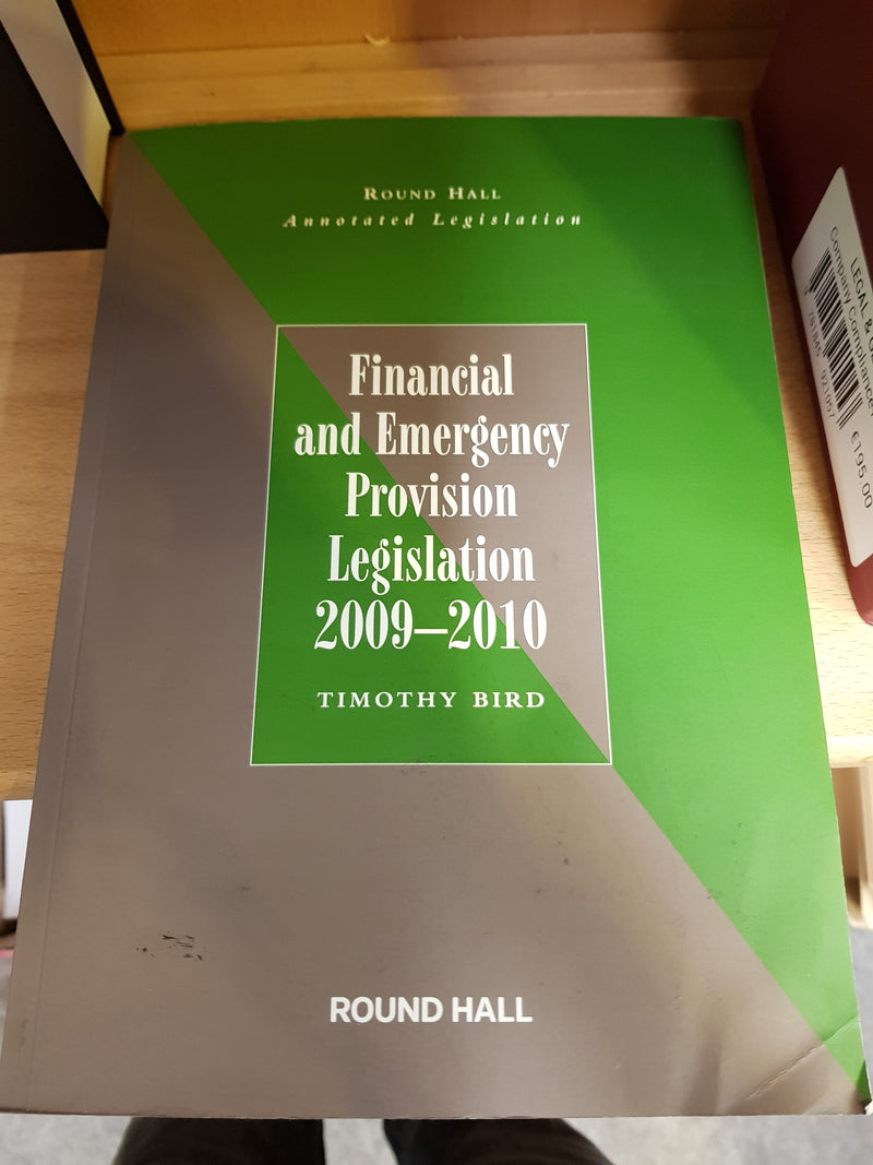 Financial and emergency provision legislation