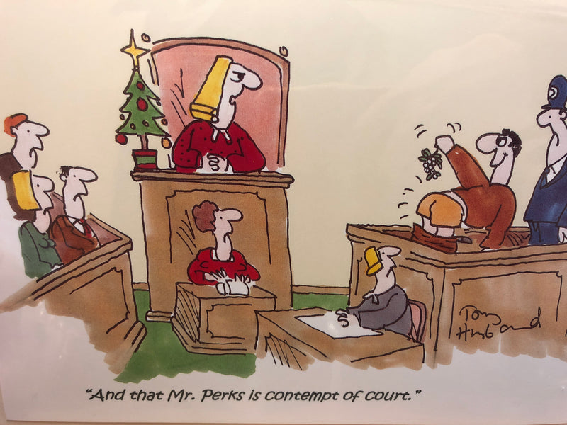 Single Legal Christmas Card