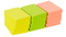 Sticky Notes 38 x 51 mm Assorted Neon - 12 Pads of