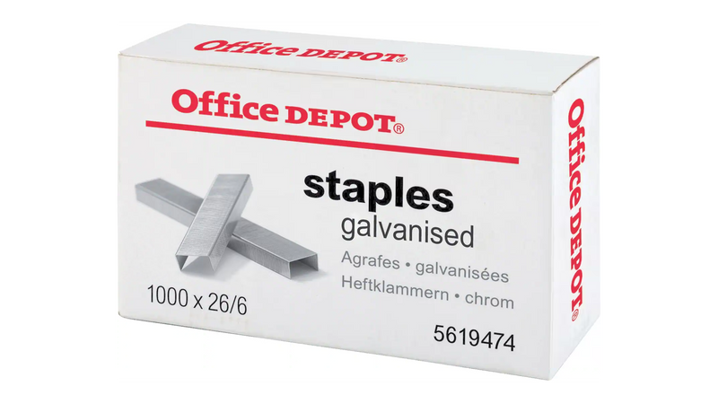 26/6 Staples 5619474 Wire Silver Pack of 1000