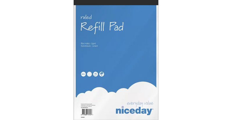 A4 Refill Pad Ruled Micro Perforated