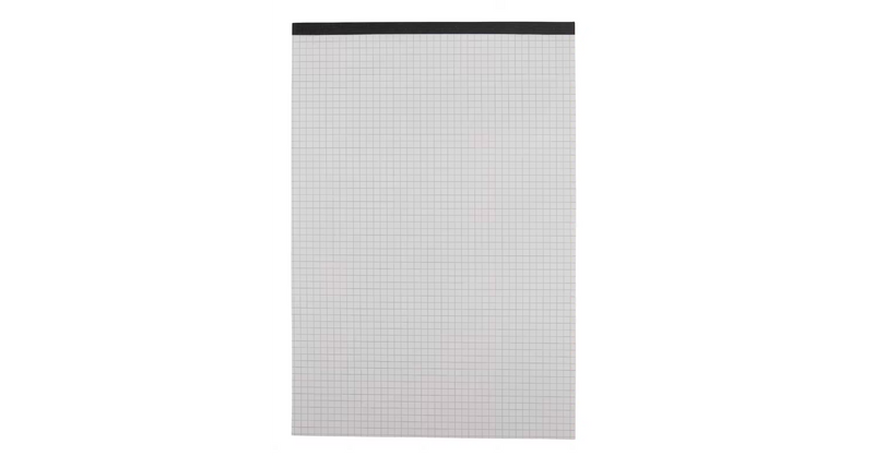 Squared Paper Notebook -  80 Sheets
