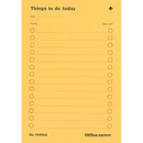 Yellow Things To Do Today pad A4