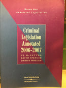 Criminal Legislation Annotated 2006-2007